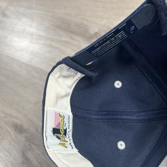 Vintage Arizona Wildcats Hat Snapback College #1 Apparel Blue Wool Blend Cap USA - Picture 4 of 8